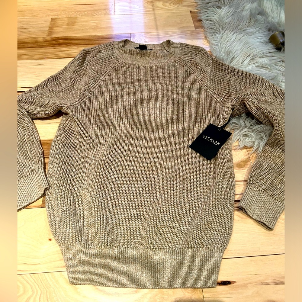 Lachlan British inspired comfy sweater NEW WITH TAGS